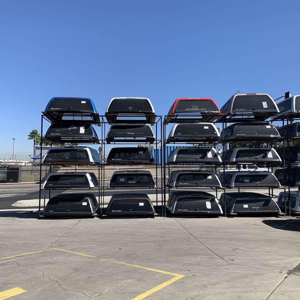 used truck topper